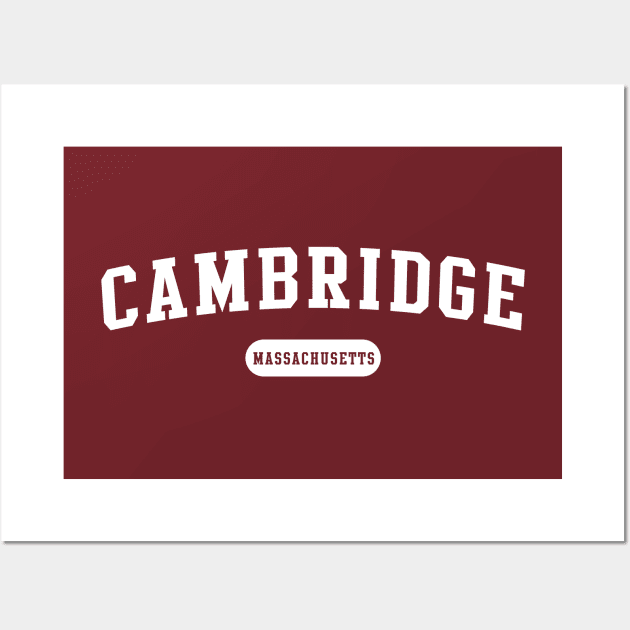 Cambridge, Massachusetts Wall Art by Novel_Designs